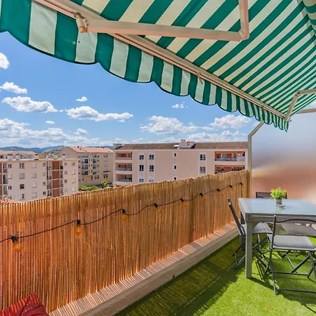 Appartement Cosy Waves T1 Bis Centre Saint-raphael Plages, Gare A Pied, Terrasse & Parking *